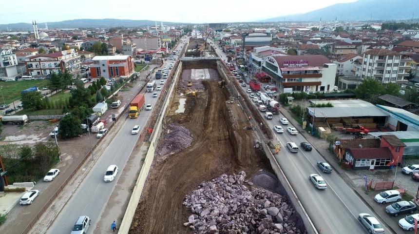 K&ouml;sek&ouml;y&rsquo;de yol &ccedil;alışmaları tamamlanıyor