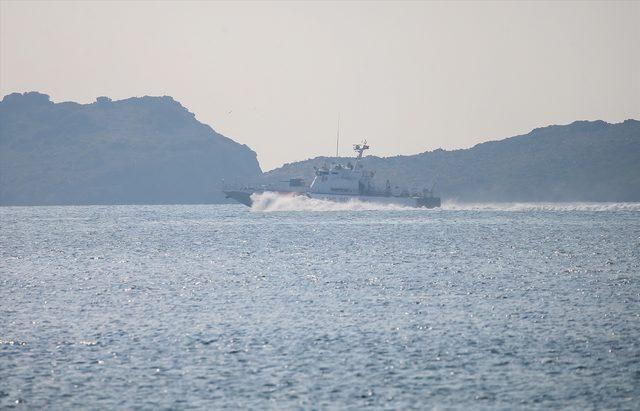 Dikili'de göçmen teknesinin battığı ihbarı