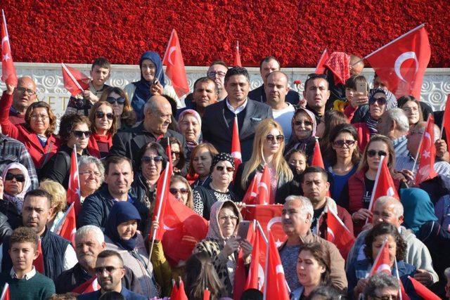 Aliağa Belediyesi&rsquo;nden Anıtkabir&rsquo;e bin 200 kişilik &ccedil;ıkarma 1