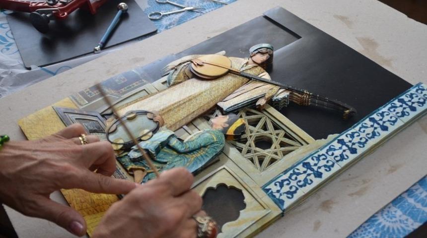 Kağıt R&ouml;lyef kursuna yoğun ilgi