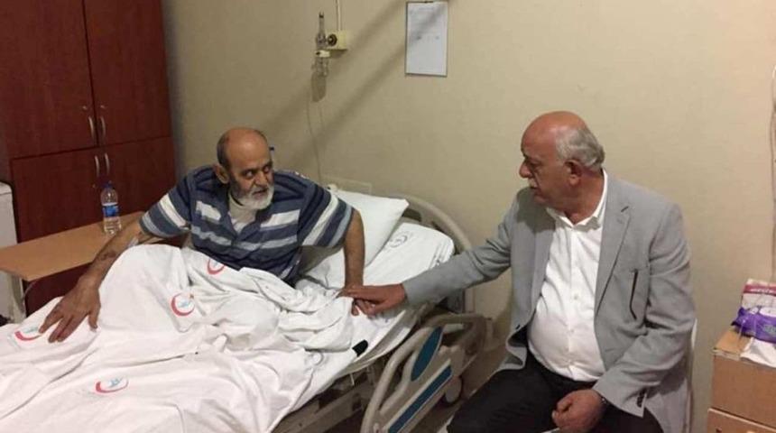 Başkan Seyfi Dingil&rsquo;den hastalara moral ziyareti