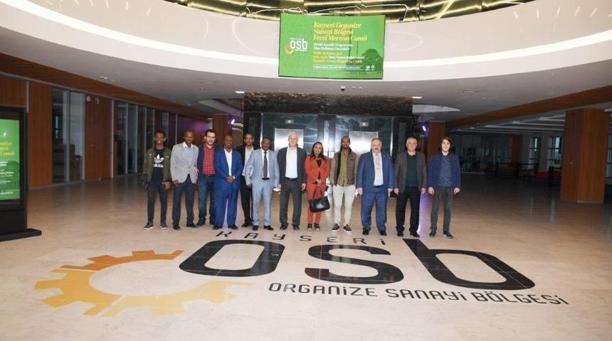Etiyopya&rsquo;lı Heyetten Kayseri OSB Ziyareti