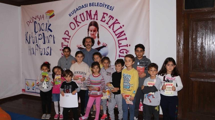 Kuşadası&rsquo;nda &rsquo;D&uuml;nya &Ccedil;ocuk Kitapları Haftası&rsquo; etkinliği